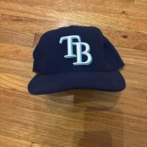 Tampa Bay Rays fitted hat.